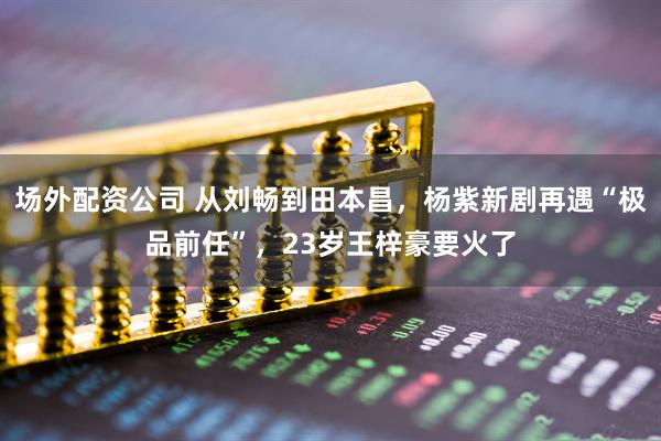 场外配资公司 从刘畅到田本昌，杨紫新剧再遇“极品前任”，23岁王梓豪要火了